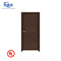 UL wooden fire door fire veneer laminated door